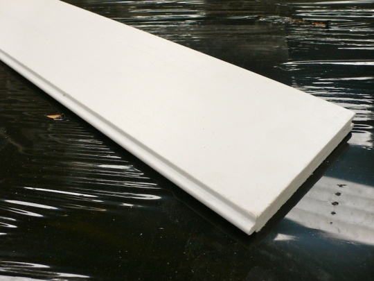 Recycled Plastic Wood - Synthetic Wood - Tongue and Groove - 125 x 15 x 2200mm